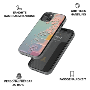 Handyhülle aus robustem, schwarzem TPU-Material und hochwertigem HD-Druck. Individuelle Anpassung und angenehme Handhabung vereinen optimalen Schutz und Persönlichkeit.