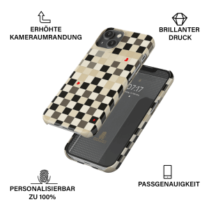 Handyhülle mit glänzender oder matter Oberfläche und vollflächigem rundum Druck. Individuelle Anpassung und schlankes Design vereinen optimalen Schutz und Persönlichkeit.