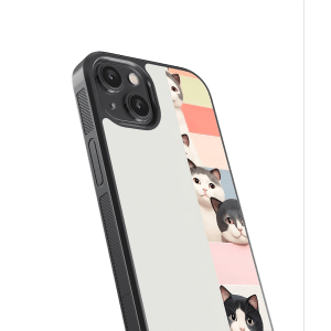 Handyhülle aus robustem, schwarzem TPU-Material und hochwertigem HD-Druck. Individuelle Anpassung und angenehme Handhabung vereinen optimalen Schutz und Persönlichkeit.