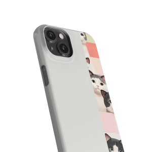 Handyhülle mit glänzender oder matter Oberfläche und vollflächigem rundum Druck. Individuelle Anpassung und schlankes Design vereinen optimalen Schutz und Persönlichkeit.