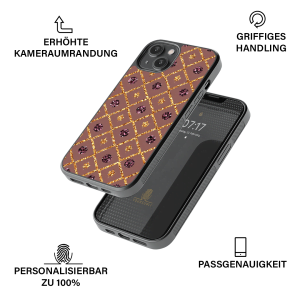 Handyhülle aus robustem, schwarzem TPU-Material und hochwertigem HD-Druck. Individuelle Anpassung und angenehme Handhabung vereinen optimalen Schutz und Persönlichkeit.