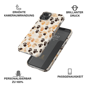 Handyhülle mit glänzender oder matter Oberfläche und vollflächigem rundum Druck. Individuelle Anpassung und schlankes Design vereinen optimalen Schutz und Persönlichkeit.