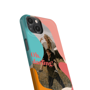 Handyhülle mit glänzender oder matter Oberfläche und vollflächigem rundum Druck. Individuelle Anpassung und schlankes Design vereinen optimalen Schutz und Persönlichkeit.