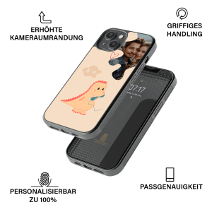 Handyhülle aus robustem, schwarzem TPU-Material und hochwertigem HD-Druck. Individuelle Anpassung und angenehme Handhabung vereinen optimalen Schutz und Persönlichkeit.