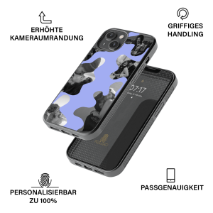 Handyhülle aus robustem, schwarzem TPU-Material und hochwertigem HD-Druck. Individuelle Anpassung und angenehme Handhabung vereinen optimalen Schutz und Persönlichkeit.