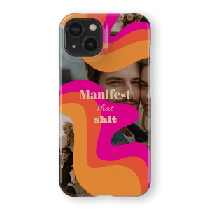 Handyhülle mit glänzender oder matter Oberfläche und vollflächigem rundum Druck. Individuelle Anpassung und schlankes Design vereinen optimalen Schutz und Persönlichkeit.