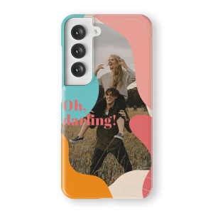 Handyhülle mit glänzender oder matter Oberfläche und vollflächigem rundum Druck. Individuelle Anpassung und schlankes Design vereinen optimalen Schutz und Persönlichkeit.