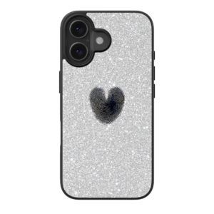 Exklusive Handyhülle aus robustem schwarzem Material, ergänzt durch hochwertige metallisierte Untergründe. Individuelle Anpassung und die angenehme Handhabung bieten sowohl optimalen Schutz als auch Einzigartigkeit.