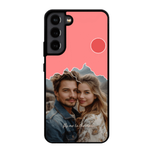 Handyhülle Galaxy 22 Aura Core   Moonvoyage Design Mit Gerahmtes Foto | Yoursubli