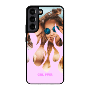 Handyhülle Galaxy 22 Plus Aura Core - Girl Power Design mit gemusterte Fläche