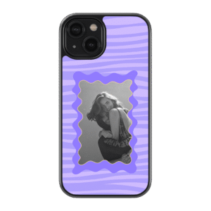 Handyhülle Iphone 13 Mini Aura Core   Lavender Frame Design Mit Farbiger Rand | Yoursubli
