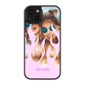 Handyhülle Iphone 13 Mini Aura Glass   Girl Power Design Mit Gemusterte Fläche | Yoursubli