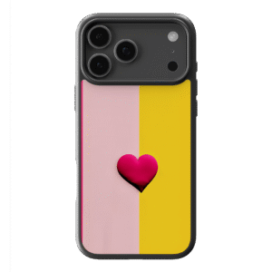 Iphone 17 Pro Max Hülle Aura Core   Pink Passion Design Mit Herzmotiv | Yoursubli