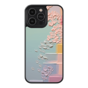Iphone 15 Pro Max Hülle Aura Core   Blossom Design Mit Pastellfarben | Yoursubli