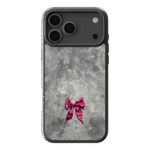 iPhone 17 Pro Max Hülle Aura Core - Concrete Bow Design mit milde Farbnuancen