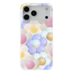 iPhone 17 Pro Max Hülle Lumina - Puffy Bloom Design mit luftige Gestaltung