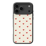 iPhone 17 Pro Max Hülle Aura Core - Heartstrings Design mit starke Linienführung