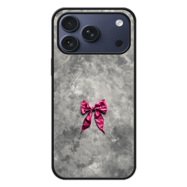Handyhülle iPhone 17 Pro Max Aura Glass - Concrete Bow Design
