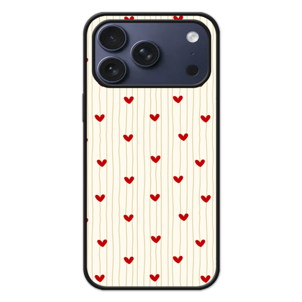 Handyhülle iPhone 17 Pro Max Aura Glass - Heartstrings Design