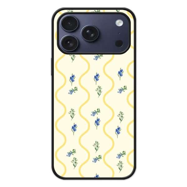 Handyhülle iPhone 17 Pro Max Aura Glass - Lemon Waves Design