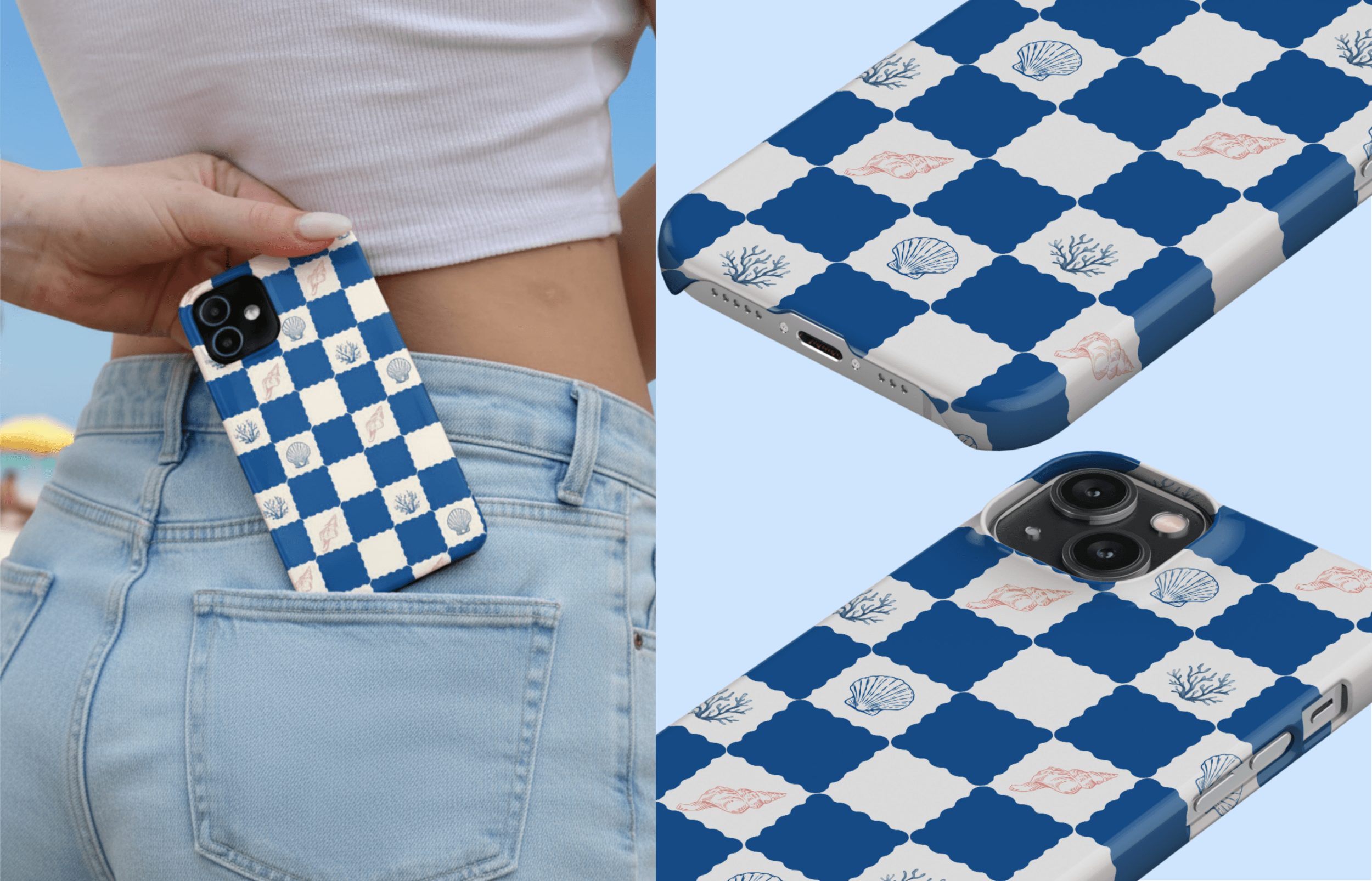 Personalisierte Amalfi Lemons Handyhülle Mit Initialen Als Detail  Und Handaufnahme | Yoursubli