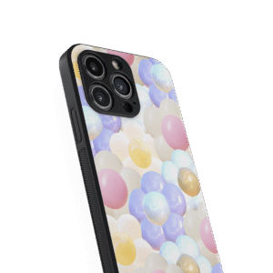 Handyhülle Aura Glass Near - Puffy Bloom Design